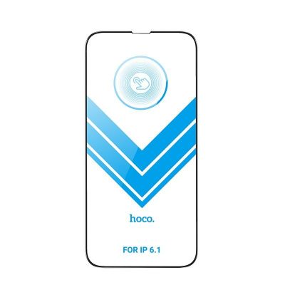 Tempered Glass Hoco A33 9Η Full Screen Protection 0.33mm για Apple iPhone 14/13/13 Pro Οδηγό για Εύκολη Τοποθέτηση | Προστατευτικά οθόνης στο smart-tech.gr