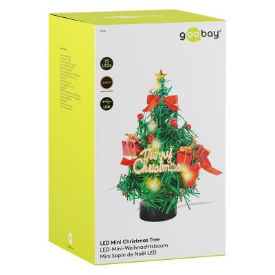 GOOBAY LED χριστουγεννιάτικο δεντράκι 60336, 2700K, 3lm, 15 LED, 22cm | ΛΑΜΠΕΣ - ΠΡΟΒΟΛΕΙΣ - ΦΩΤΙΣΤΙΚΑ στο smart-tech.gr