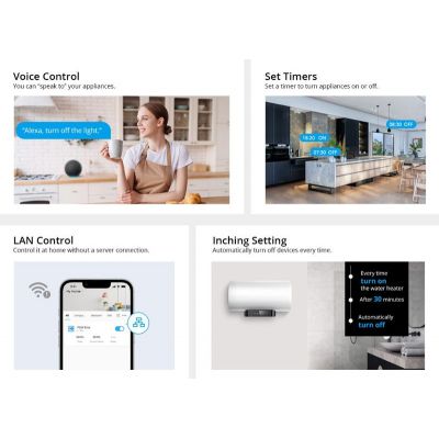 SONOFF smart διακόπτης παρακολούθησης ισχύος POWR320D, Wi-Fi, 20A | ΗΛΕΚΤΡΟΛΟΓΙΚΟΣ ΕΞΟΠΛΙΣΜΟΣ στο smart-tech.gr