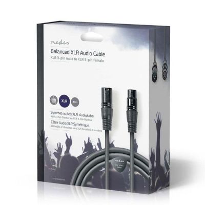NEDIS COTG15010GY100 | Καλώδια & Adaptors Ήχου XLR στο smart-tech.gr