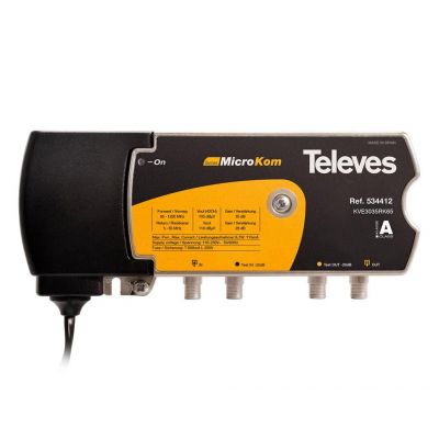 534412 MicroKom ΕΝΙΣΧΥΤΗΣ ΓΡΑΜΜΗΣ 85-1220MHz 30/35dB 124dBuV + RP DOCSIS | ΓΡΑΜΜΗΣ στο smart-tech.gr