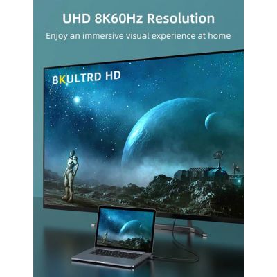 CABLETIME καλώδιο DisplayPort CT-DP8K, gold plated, 8K/60Hz, 1m, μαύρο | Λοιπά Καλώδια, Adaptors & Μετατροπείς στο smart-tech.gr