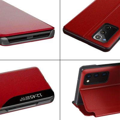 Θήκη Book Ancus Smart Flip για Apple iPhone 14 Pro Κόκκινη | Θήκες προστασίας για κινητά στο smart-tech.gr