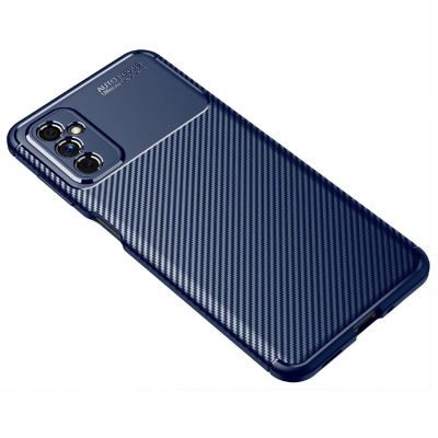 Θήκη Ancus AutoFocus Carbon Fiber για Samsung SM-M526 Galaxy M52 5G Μπλε | Θήκες προστασίας για κινητά στο smart-tech.gr