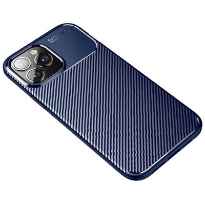Θήκη Ancus AutoFocus Carbon Fiber για Apple iPhone 14 Pro Μπλε | Θήκες προστασίας για κινητά στο smart-tech.gr