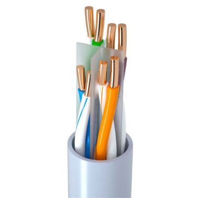 POWERTECH καλώδιο U/UTP Cat 6 CAB-N291, CCA 24AWG, PVC, 100m, γκρι | Καλώδια δικτύου στο smart-tech.gr
