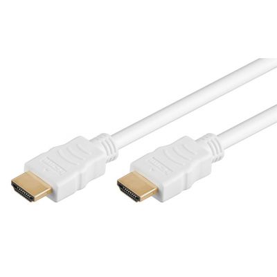 GOOBAY καλώδιο HDMI 2.0 με Ethernet 61018, 18Gbit/s, 4K, 1m, λευκό | Λοιπά Καλώδια, Adaptors & Μετατροπείς στο smart-tech.gr