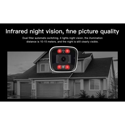 VSTARCAM smart IP κάμερα CS58, IP66, 3MP, WiFi, ανίχνευση καπνού | Διαδικτυακές IP Κάμερες στο smart-tech.gr