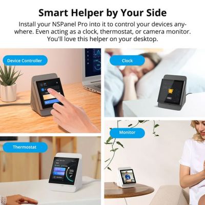 SONOFF επιτραπέζια βάση STANDW για NSPanel & NSPanel Pro, λευκή | SMART HOME / OFFICE στο smart-tech.gr