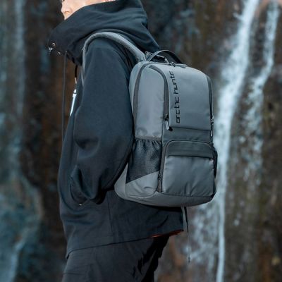 ARCTIC HUNTER τσάντα πλάτης B00532 με θήκη laptop 15.6", 28L, γκρι | Τσάντες & Σακίδια καθημερινής χρήσης στο smart-tech.gr