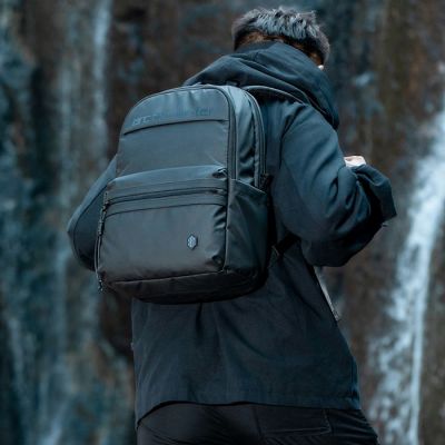 ARCTIC HUNTER τσάντα πλάτης B00536 με θήκη laptop 15.6", 21L, μαύρη | Τσάντες & Σακίδια καθημερινής χρήσης στο smart-tech.gr