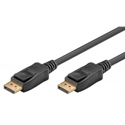 GOOBAY καλώδιο DisplayPort 61712, 4K/60Hz, 21.6 Gbit/s, 2m, μαύρο | Λοιπά Καλώδια, Adaptors & Μετατροπείς στο smart-tech.gr