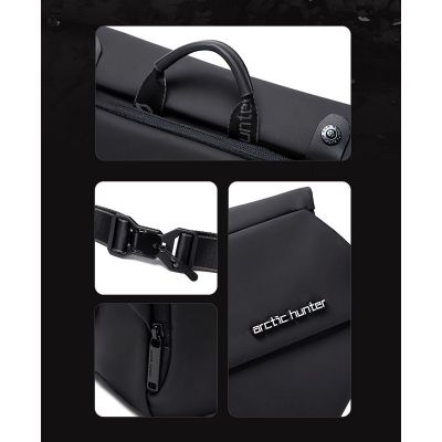 ARCTIC HUNTER τσάντα Crossbody YB00046 με θήκη tablet, 10L, μαύρη | Τσάντες & Σακίδια καθημερινής χρήσης στο smart-tech.gr