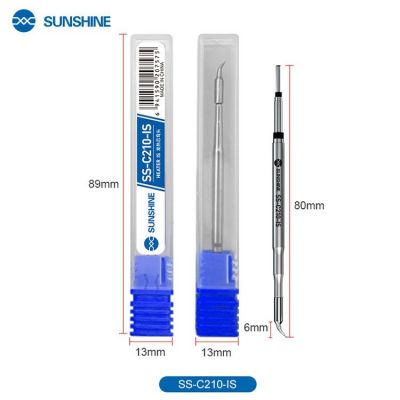 SUNSHINE soldering iron tip SS-C210 τύπου IS, για T210, 80mm | Κολλητήρια - Συγκόλληση στο smart-tech.gr
