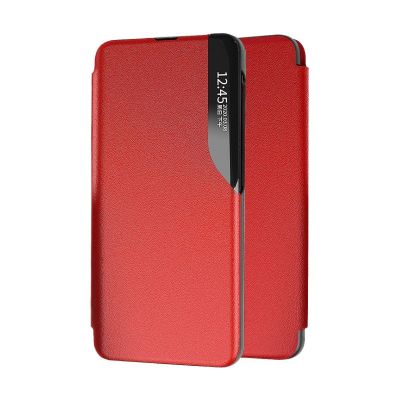 Θήκη Book Ancus Smart Flip για Xiaomi Redmi A1 A2 Κόκκινη | Θήκες προστασίας για κινητά στο smart-tech.gr
