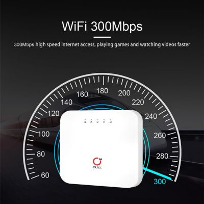 OLAX router AX6 Pro, 4G LTE, WiFi 300Mbps, 4000mAh | Modems / Routers στο smart-tech.gr