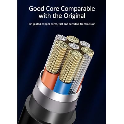 USAMS καλώδιο USB-C σε USB US-SJ372, 2A, 1m, μαύρο | Καλώδια USB-C (Type-C) στο smart-tech.gr