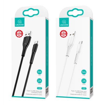 USAMS καλώδιο USB-C σε USB US-SJ366, 2A, 1m, λευκό | Καλώδια USB-C (Type-C) στο smart-tech.gr
