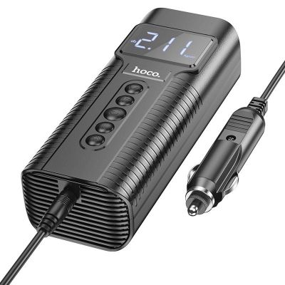 Smart Air Pump Hoco PH55 Roys 2.5 bar Πίεση Αέρα με Led Ένδειξη Λειτουργιών και Led Φακό  Μαύρο | ΛΟΙΠΑ ΑΞΕΣΟΥΑΡ ΑΥΤΟΚΙΝΗΤΟΥ στο smart-tech.gr