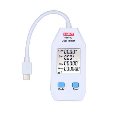 USB-C Tester UT658C με Ενδείξεις Volt, Amper, mAh | ΦΟΡΤΙΣΤΕΣ ΜΠΑΤΑΡΙΩΝ ΦΑΚΩΝ στο smart-tech.gr
