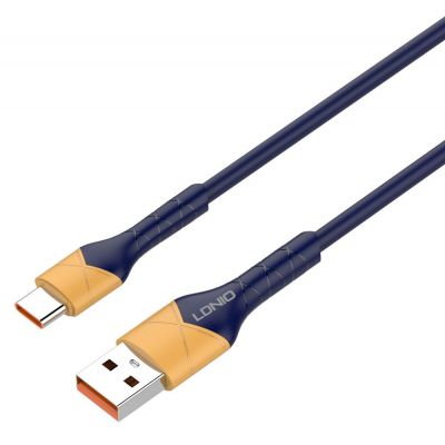 LDNIO καλώδιο USB-C σε USB LS801, 30W, 1m, μπλε | Καλώδια USB-C (Type-C) στο smart-tech.gr