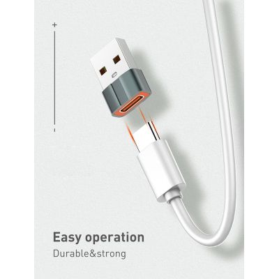 LDNIO αντάπτορας USB σε USB-C LC150, αρσενικό σε θηλυκό, γκρι | Καλώδια USB-C (Type-C) στο smart-tech.gr