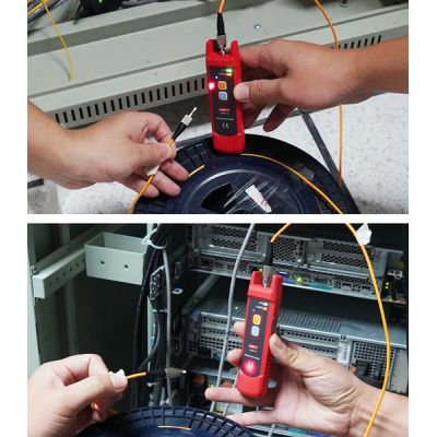 UNI-T ανιχνευτής σφάλματος οπτικής ίνας UT691-01, ~1mW, ~650nm, IP54 | Μηχανήματα - Πολύμετρα στο smart-tech.gr