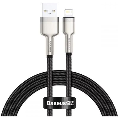 Baseus USB cable for Lightning Baseus Cafule, 2.4A, 1m Black (CALJK-A01) (BASCALJK-A01) | ΚΑΛΩΔΙΑ & ADAPTORS στο smart-tech.gr