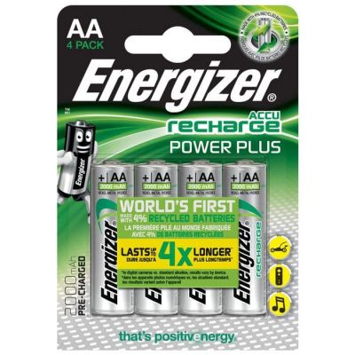 ENERGIZER AA-HR6/2000mAh/4TEM | ΕΠΑΝΑΦΟΡΤΙΖΟΜΕΝΕΣ ΜΠΑΤΑΡΙΕΣ ΝΙΚΕΛΙΟΥ ΜΕΤΑΛΛΟΥ (Ni-Mh) στο smart-tech.gr