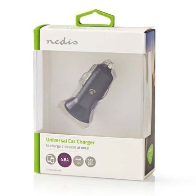 NEDIS CCHAU480ABK | ΦΟΡΤΙΣΤΕΣ USB ΑΥΤΟΚΙΝΗΤΟΥ στο smart-tech.gr
