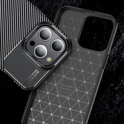 Θήκη Ancus AutoFocus Carbon Fiber για Apple iPhone 15 Pro Max Μαύρη | Θήκες προστασίας για κινητά στο smart-tech.gr