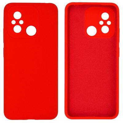 Θήκη Ancus Silicon Liquid για Xiaomi Redmi 12C Κόκκινο | Θήκες προστασίας για κινητά στο smart-tech.gr