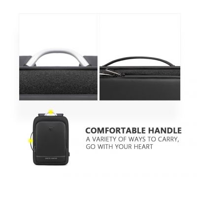 ARCTIC HUNTER τσάντα πλάτης B00227L με θήκη laptop 17", 41L, USB, μαύρη | Τσάντες & Σακίδια καθημερινής χρήσης στο smart-tech.gr