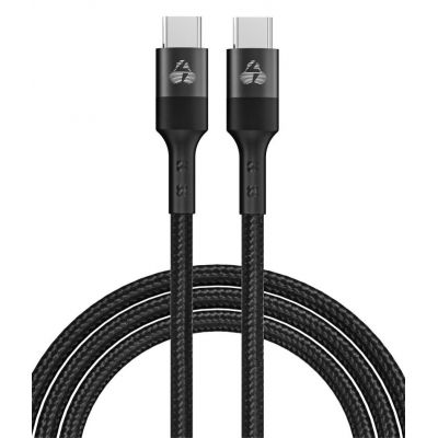 POWERTECH καλώδιο USB-C PTR-0130, PD 60W, copper, 1m, μαύρο | Καλώδια USB-C (Type-C) στο smart-tech.gr