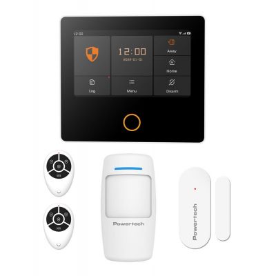 POWERTECH ασύρματο σύστημα συναγερμού PT-1125, αφής, Wi-Fi, 2G, TUYA | ΣΥΣΤΗΜΑΤΑ ΣΥΝΑΓΕΡΜΩΝ στο smart-tech.gr