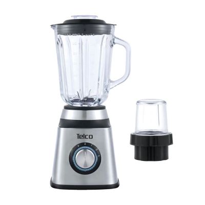 Μπλέντερ 1000W με μύλο αλέσματος γυάλινη κανάτα 1,5 Lt Inox Telco | ΟΙΚΙΑΚΟΣ ΕΞΟΠΛΙΣΜΟΣ στο smart-tech.gr