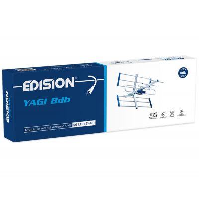 ΚΕΡΑΙΑ YAGI 8db 5G 21-48 | UHF - LTE στο smart-tech.gr