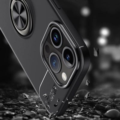 Θήκη Ancus AutoFocus Shock Proof με Ring Holder για Apple iPhone 15 Pro Μαύρη | Θήκες προστασίας για κινητά στο smart-tech.gr