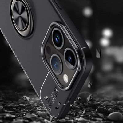 Θήκη Ancus AutoFocus Shock Proof με Ring Holder για Apple iPhone 15 Pro Max Μαύρη | Θήκες προστασίας για κινητά στο smart-tech.gr