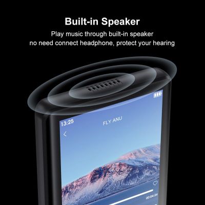 RUIZU MP3 player M6 με οθόνη αφής 2.8", 8GB, ελληνικό μενού, μαύρο | MP3 - MP4 PLAYERS στο smart-tech.gr
