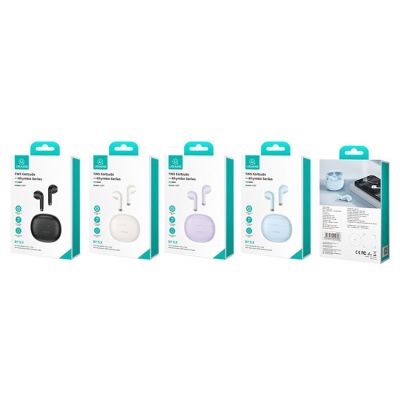 USAMS earphones με θήκη φόρτισης US-YO17, True Wireless, μαύρα | Ακουστικά Bluetooth στο smart-tech.gr