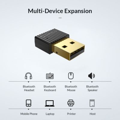 ORICO USB αντάπτορας Bluetooth 5.0 BTA-508, μαύρος | USB - PCI Κάρτες δικτύου στο smart-tech.gr