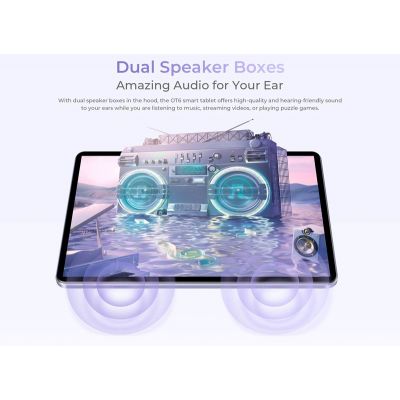 OUKITEL tablet OT6, 10.1" FHD+, 4/64GB, 8000mAh, Android 13, γκρι | TABLETS στο smart-tech.gr