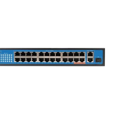 Ethernet Switch Ewind EW-S1627CF-AP 24x10/100Mbps  + 2x10/100/1000Mbps  RJ45 + 1x100/1000Mbps  Gigabit Uplink PoE Fiber Switch | Switches στο smart-tech.gr