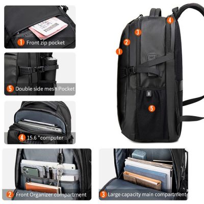 ARCTIC HUNTER τσάντα πλάτης B00388 με θήκη laptop 15.6", USB, 27L, γκρι | Τσάντες & Σακίδια καθημερινής χρήσης στο smart-tech.gr