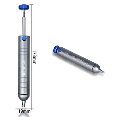 KAISI desoldering pump K-331, μεταλλικό, 173mm | Κολλητήρια - Συγκόλληση στο smart-tech.gr