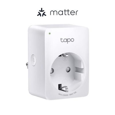 TP-LINK Mini Smart Wi-Fi Socket Matter (TAPO P100M) (TPTAPOP100M) | Πρίζες & Πολύπριζα WiFi στο smart-tech.gr