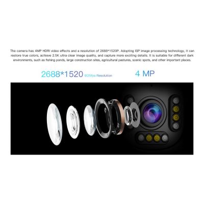 VSTARCAM smart κάμερα CS611Q-UV, 4MP, Wi-Fi, PTZ, SD | Διαδικτυακές IP Κάμερες στο smart-tech.gr