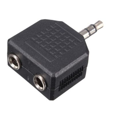 POWERTECH αντάπτορας 3.5mm σε 2x 3.5mm CAB-J015, μαύρος, 5τμχ | Λοιπά Καλώδια, Adaptors & Μετατροπείς στο smart-tech.gr