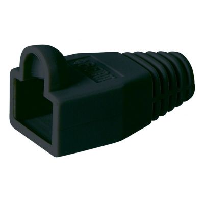 GOOBAY κάλυμμα για βύσμα δικτύου RJ45 11216, μαύρο, 10τμχ | Καλώδια δικτύου στο smart-tech.gr